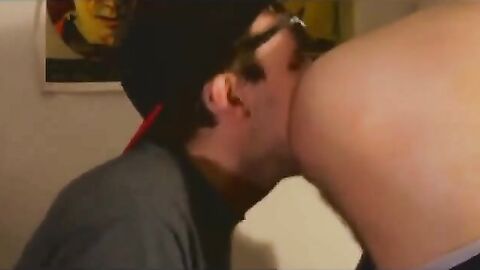 Big Cock Blowjob and Facial for My Buddy