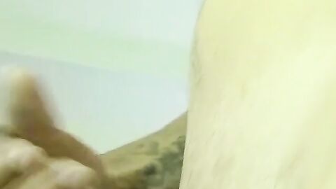 Mature homo vapes before sucking freshly stroked cock