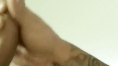 Mature homo vapes before sucking freshly stroked cock
