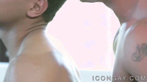 Super cute Latin gay Mateo Fernandez rimmed and ass fucked