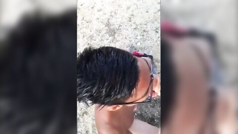 Sucking Dick on the Beach