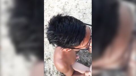Sucking Dick on the Beach