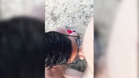 Sucking Dick on the Beach