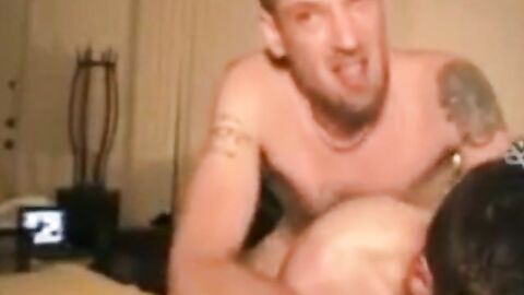 Alpha Male Breeds a moaning Twink Bareback
