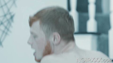 Blonde Zach Covington offered his helping hand to service my giant penis