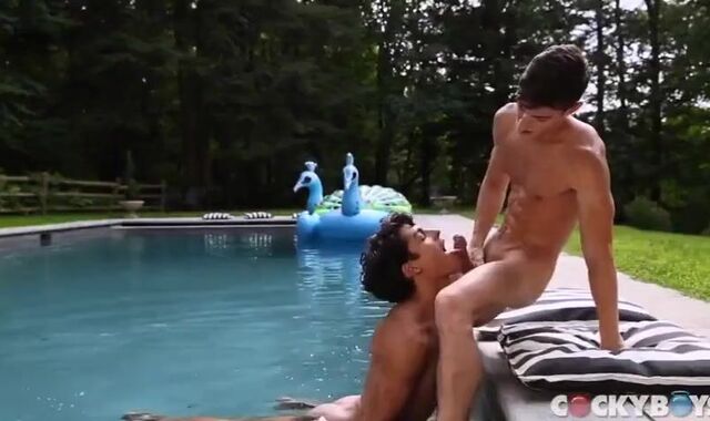 marvelous Nico Leon Getting Rawfucked At The Pool