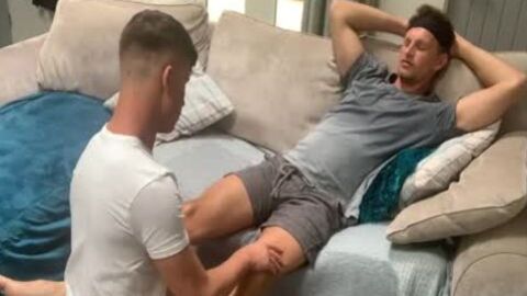 'Receiving A penis And Sole Rubdown From Son-In-Law'