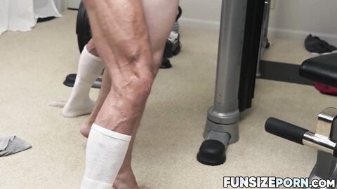 FunsizePorn.com - Dallas Steele & Marcus Rivers - Hunk instructor Dallas Steele helps