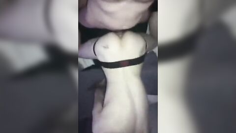 Daddy Breeds Young Slut in Bathhouse