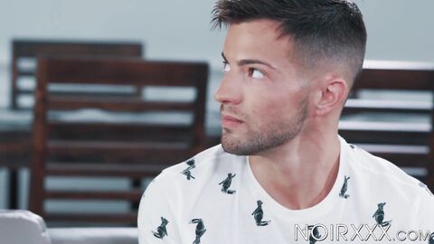 I spent the day throat stuffing and ass fucking wild dudes Casey Everett and Colby Tu