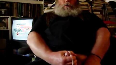 Daddy Bear Jerks Off Solo