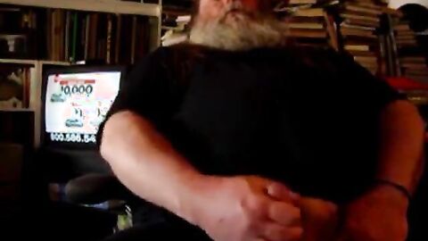 Daddy Bear Jerks Off Solo