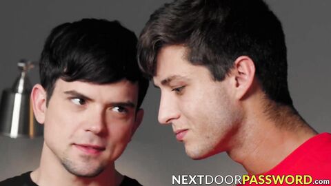 Elliot Finn surprised his boyfriend Dakota Payne with a hot threesome Valentines gift