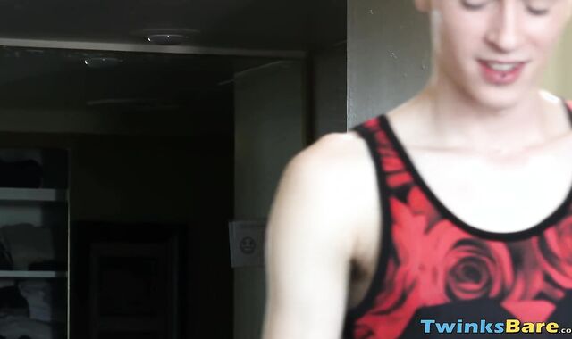 Cute Austin Lock learned how to play with his cock properly