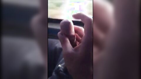 Big Dick Blowjob in a Bus