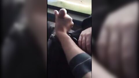 Big Dick Blowjob in a Bus