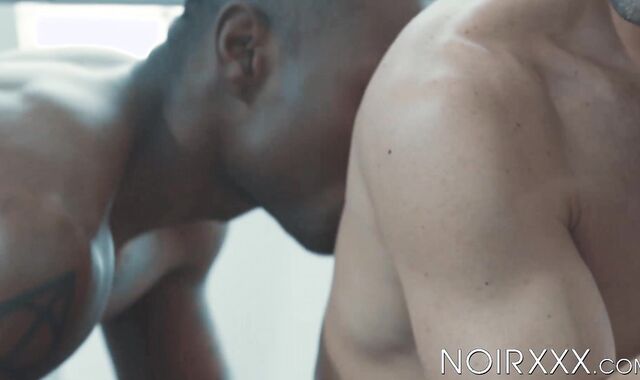 Seductive Colby Tucker and two more work out their mouths and cocks during their thre