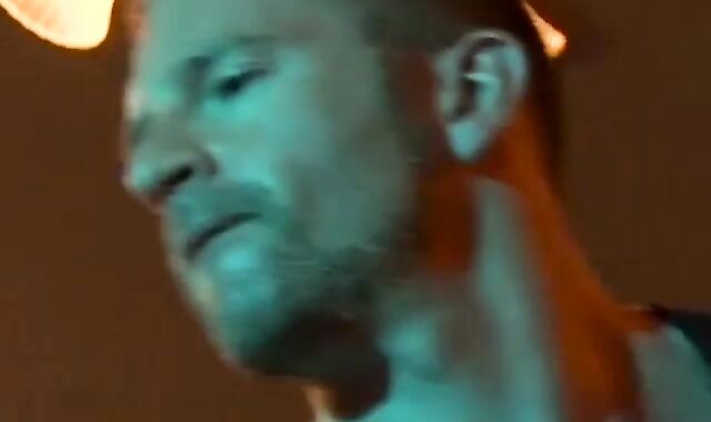 Handsome hunky Robert Black endures all the pain and pleasure all over his sub body