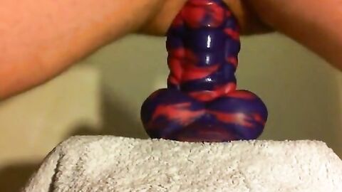 Anal Fun with Flint the Bad Dragon: Amateur Gay Fisting Video