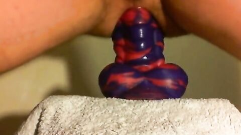 Anal Fun with Flint the Bad Dragon: Amateur Gay Fisting Video