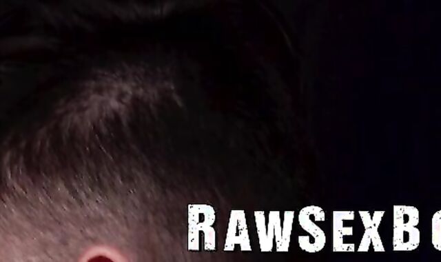 Twink bottom Ethan Tate bends over as hung and muscular Jordan Starr breeds him raw