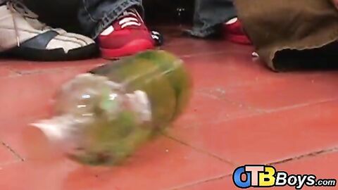 Pierced twinks suck hard cock in kinky and passionate orgy