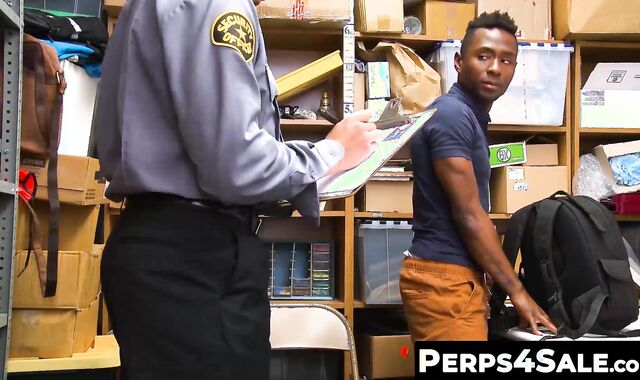 Perps4Sale.com - Miller Axton & Mike Maverick - Muscle jock Officer Punishes Sweet Bl