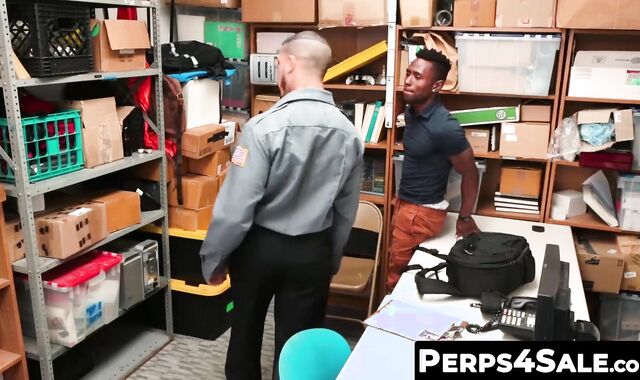 Perps4Sale.com - Miller Axton & Mike Maverick - Muscle jock Officer Punishes Sweet Bl