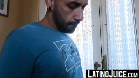 LatinoJuice.com - Milo & Martin Muse - Horny straight Martin Muse ass drilled by hair