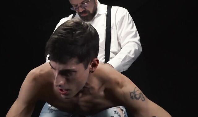 DisposedBoys.com - Jay James & Max Sargent - Hottie Jay JamesÂ  strokes cock while ge