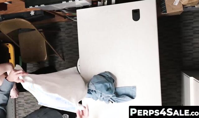 Perps4Sale.com - Billy Saint & Shay Stone - Skinny thief twink offers hunk cop a slop