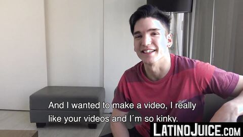 LatinoJuice.com - Tommy & Walter - I undressed my boyfriend Tommy so I can slide his