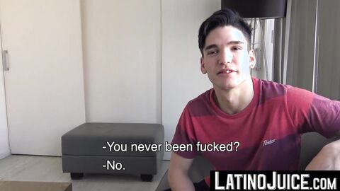 LatinoJuice.com - Tommy & Walter - I undressed my boyfriend Tommy so I can slide his