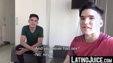 LatinoJuice.com - Tommy & Walter - I undressed my boyfriend Tommy so I can slide his