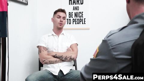 Perps4Sale.com - Zak Bishop & JJ Knight - Black Jock Perp Fucked by Hunky Guard in th