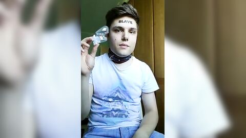 Anal Chastity: Ass-to-Mouth BDSM with a Twink Amateur