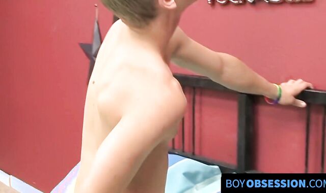 Jordan a driven young man is preparing the perfect cum