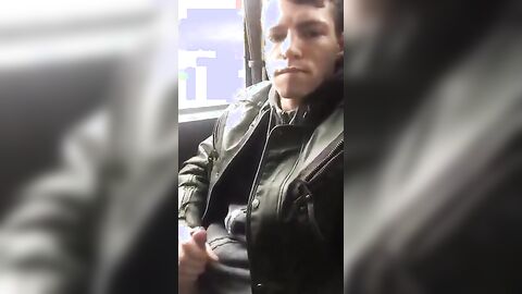 Twink Wanks on a Bus