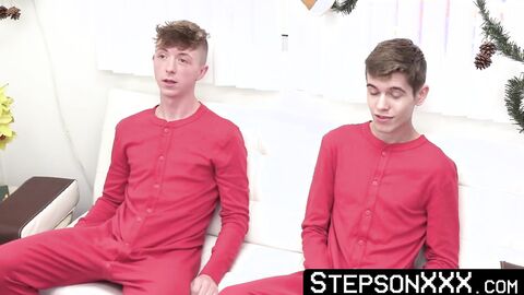 StepsonXXX.com - Andrew Powers & Johnny B & Levi Rhodes - Tempting twink Levi Rhodes