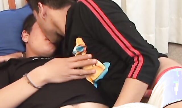 Latino twink loves anal and eagerly awaits massive cum spray