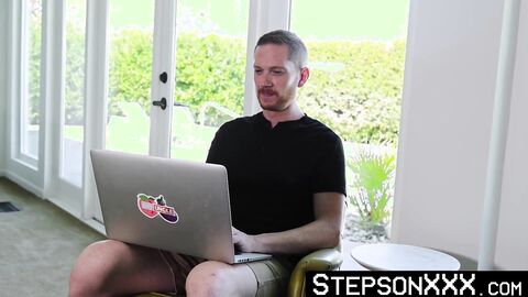 StepsonXXX.com - Brody Kayman & Harrison Todd - Alluring Brody Kayman masturbates whi