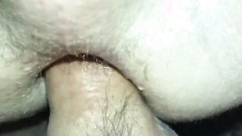 Leaking Cum - Bareback Ride on a Big Cock