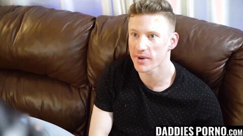 DaddiesPorno.com - Max Darenger - Stepdad sneaking in his sons bedroom to jerk off on