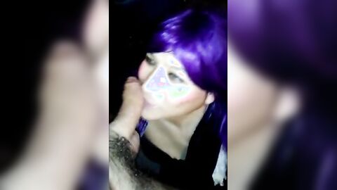 Piss-Drinking Crossdresser's Blowjob Adventure