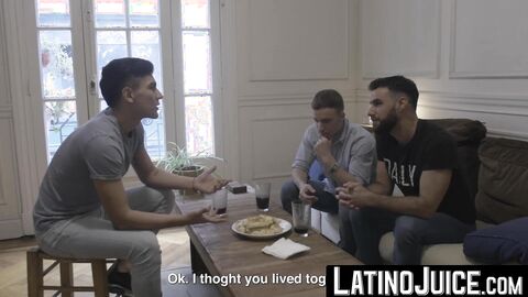 LatinoJuice.com - Jonas Matt & Felipe & Rodrigo El Santo - Lovely stud Jonas Matt blo