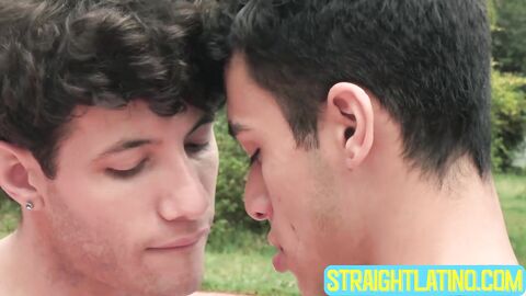 Beautiful latin studs Nicolas and Ayun intensely fucks each other