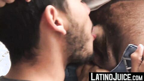 LatinoJuice.com - Lustful latinos Bruno and Roku satisfies their sexual cravings by f