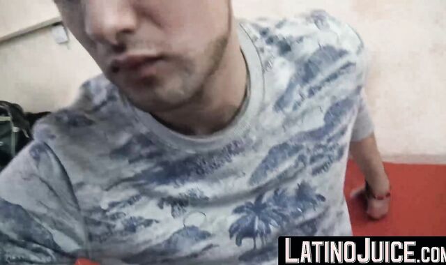 LatinoJuice.com - Curious stud Benja climbs on top of me and lets me drill his hole