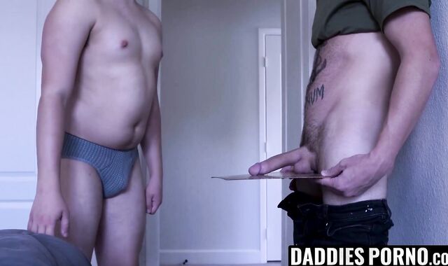 DaddiesPorno.com - Getting naughty and horny with my hot stepdaddys ghost