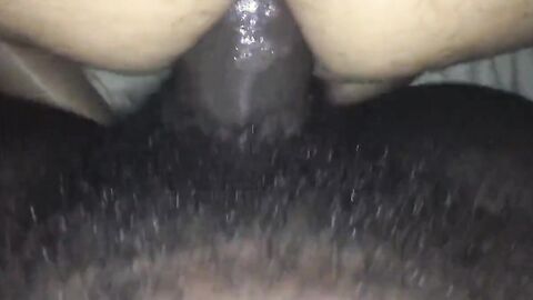 Black Daddy Barebacks His Amateur Big-Cocked Boy Toy